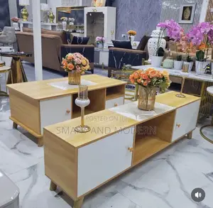 / White TV Stands Decoration /Center Table/ TV Stand Center Table/