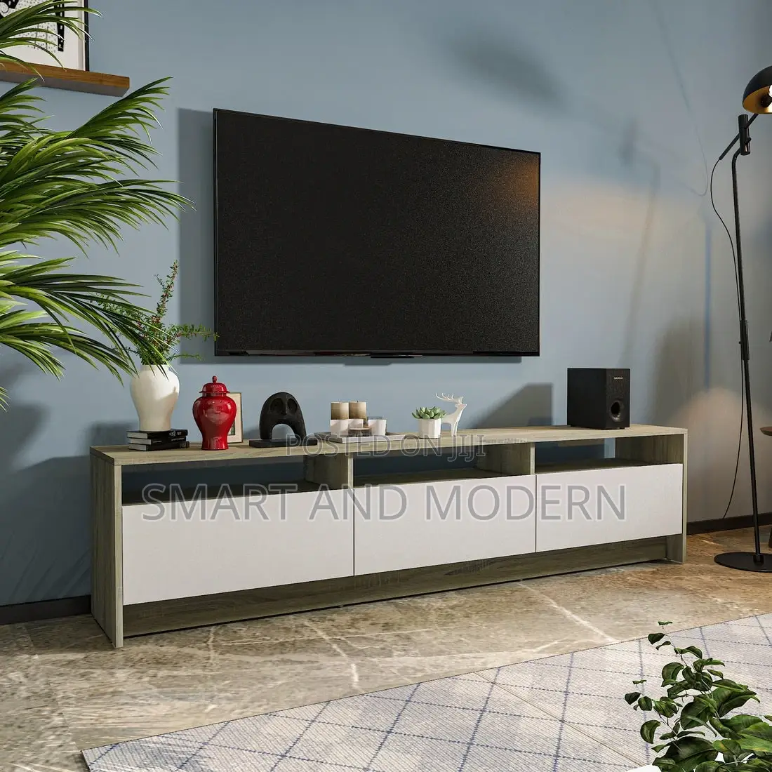/Nordic Trendy TV Stand /Simple Aesthetic /Living Room TV Stand/