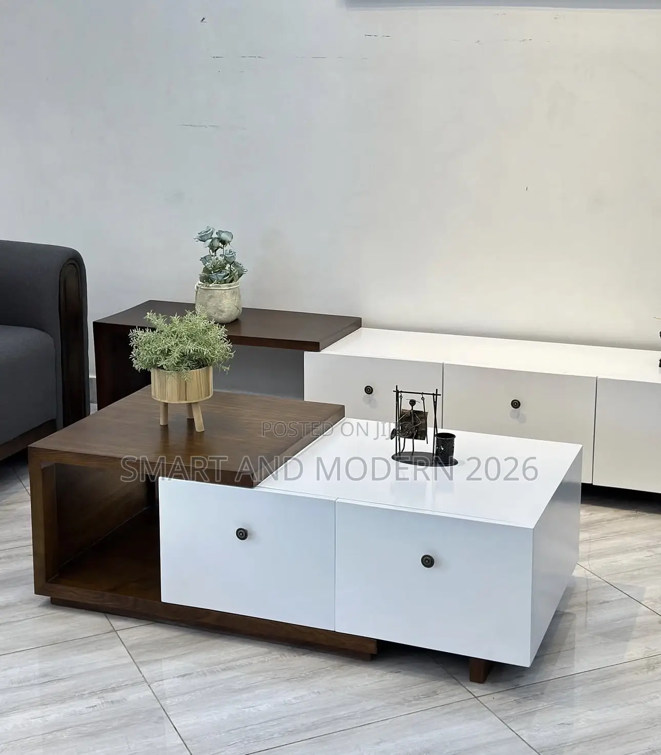 Modern Design Coffee Table Vintage /Living Room Center Table TV Stand/