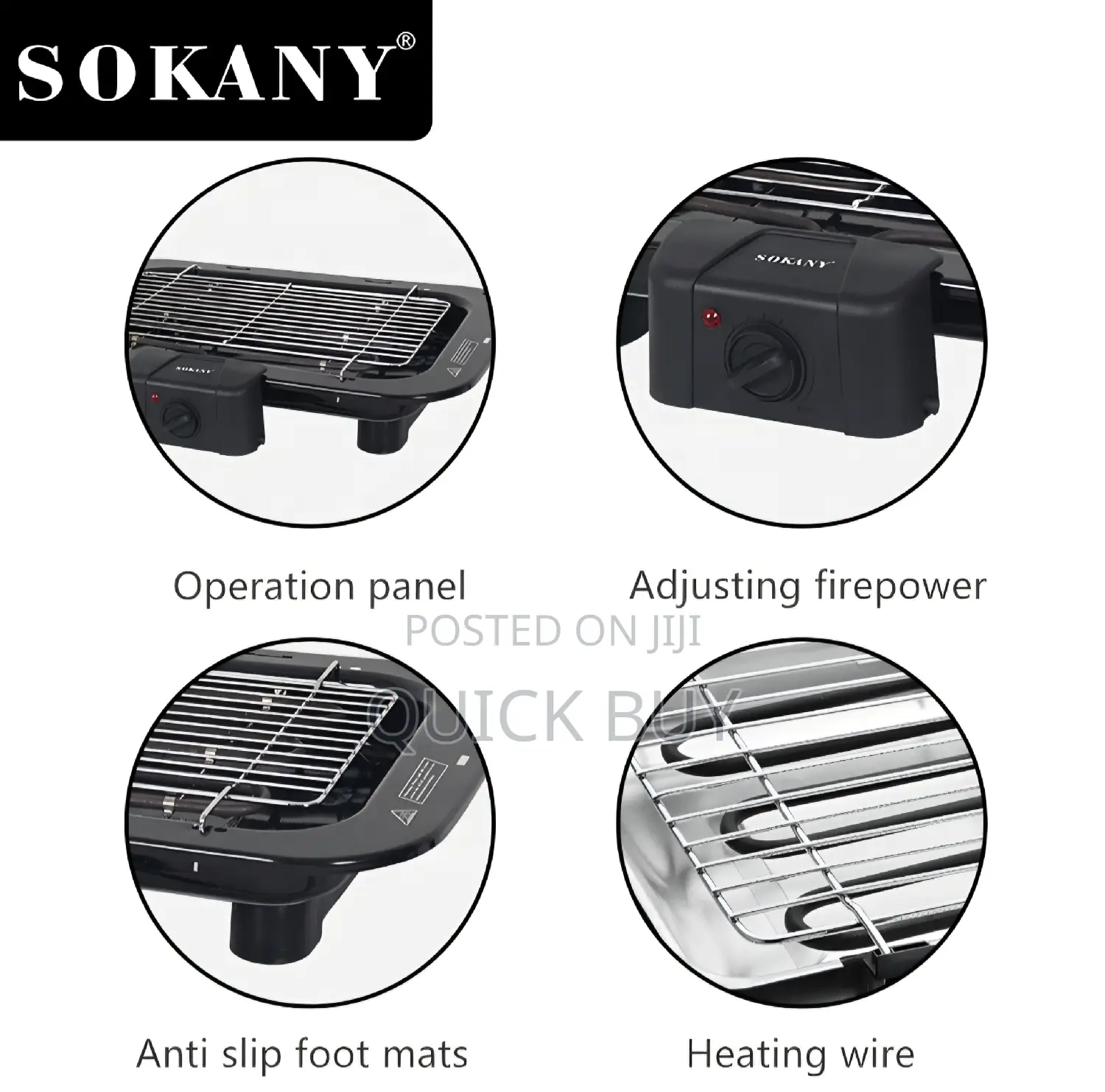 Sokany Electric Barbecue Grill