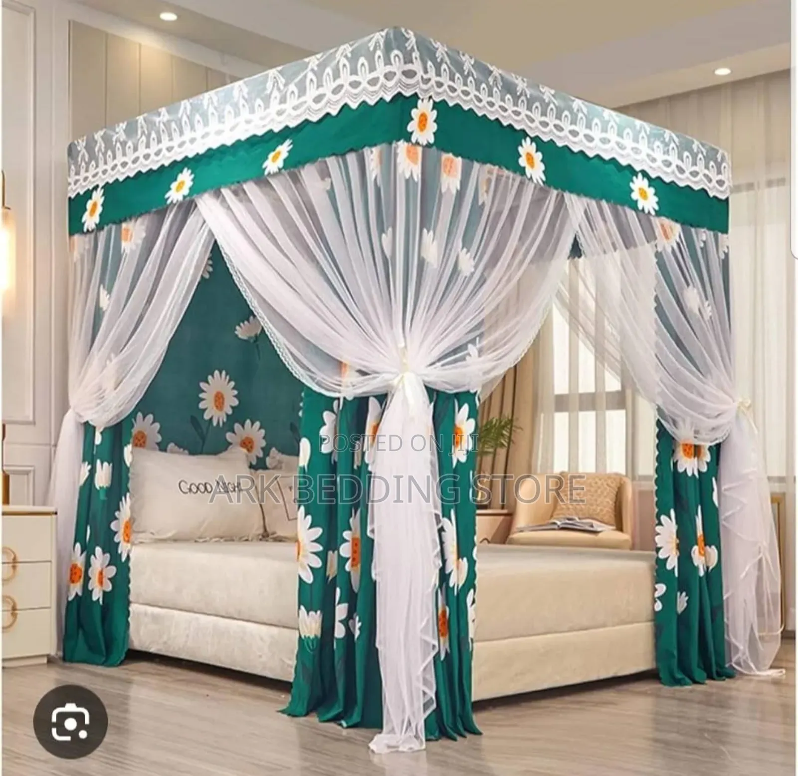Flower Curtain Mosquito Net