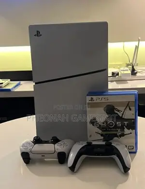 Ps5 Slim Disc Version. Slightly Used. Comes With 2padss, Free Games