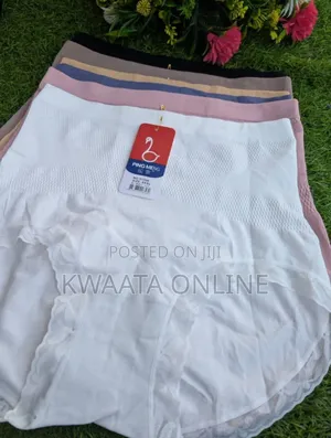 6 Pieces High Waist Cotton Knickers Women Panties