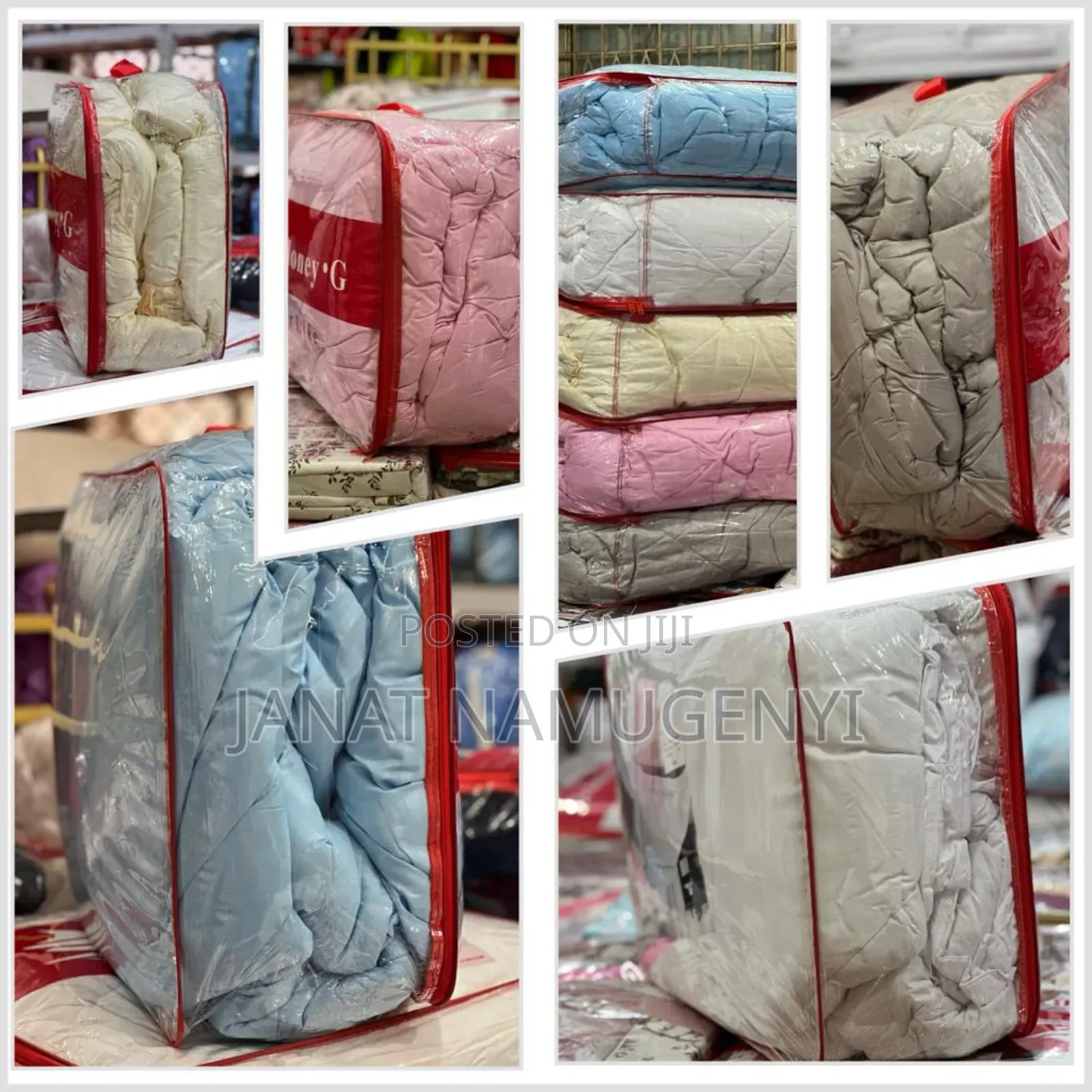 4 Piece Plain Duvet Available in Different Colors
