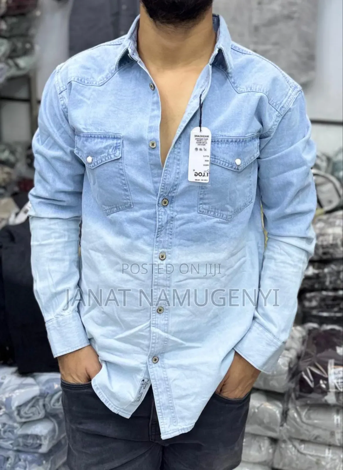 Denim Shirta Available in Different Colors
