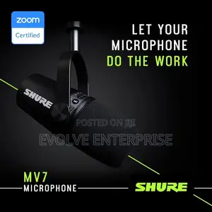 Shure Mv7 Usb Podcast Microphone for Podcasting, Live Streaming