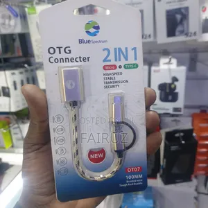 Blue Spectrum 2 in 1 Micro and Type-C Otg Connector