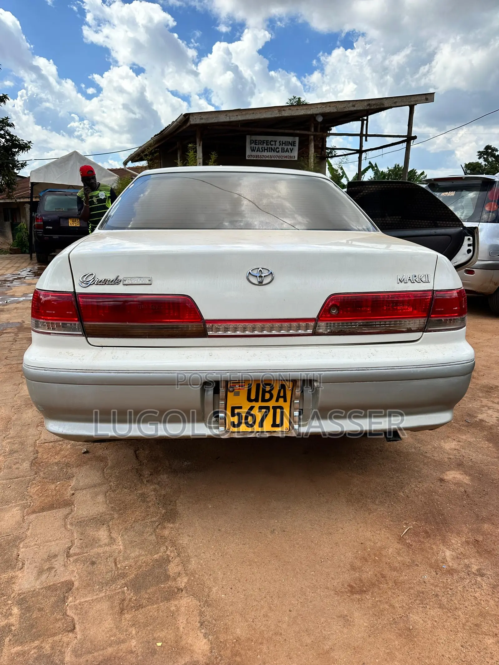 Toyota Mark II 2.0 RWD 2001 White