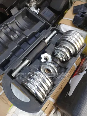 30kg Chrome Dumbbell Set.