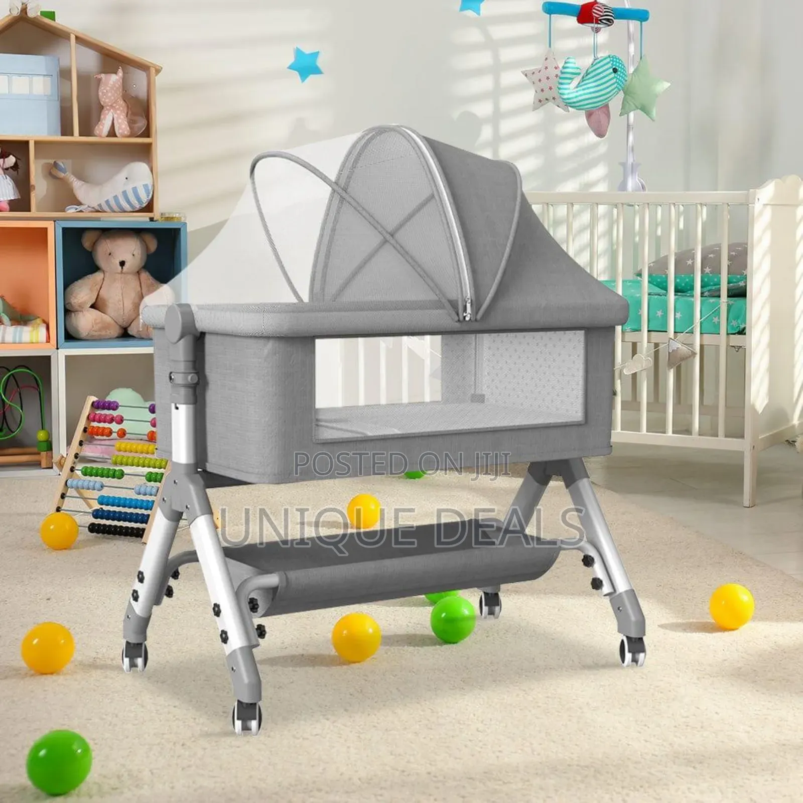 Baby Bedside Crib, Folding Newborn Bedside Sleeper