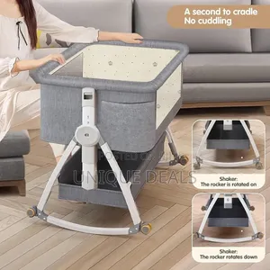 Baby Bedside Crib, Folding Newborn Bedside Sleeper