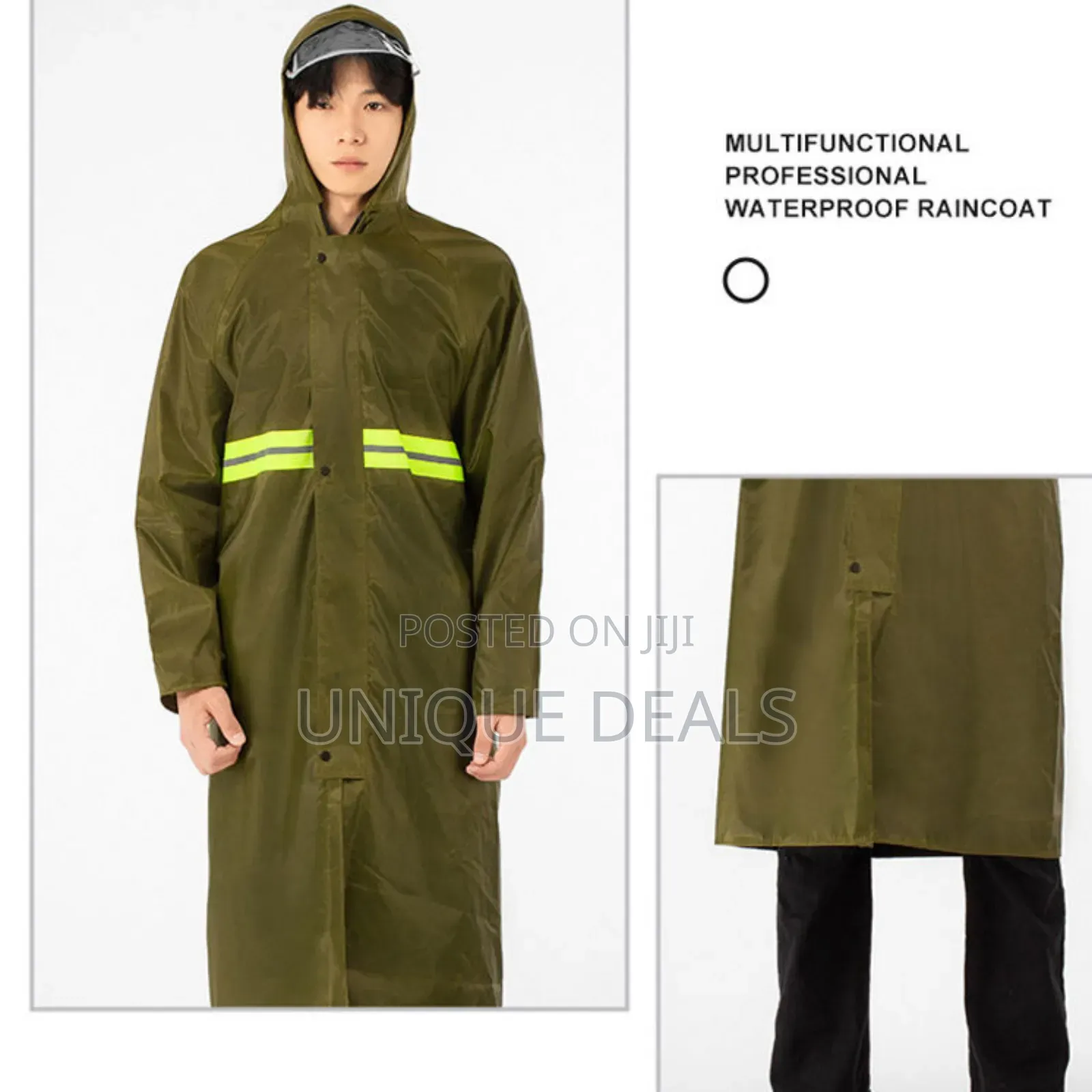 Raincoat With Hood Lightweight Rain Coat