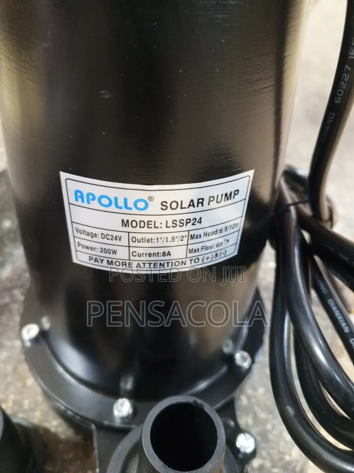 Solar Direct Pump 12m / 40 Feet