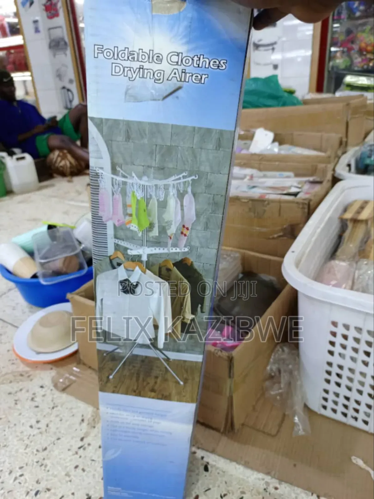 Foldable Clothes Drying Airer.
