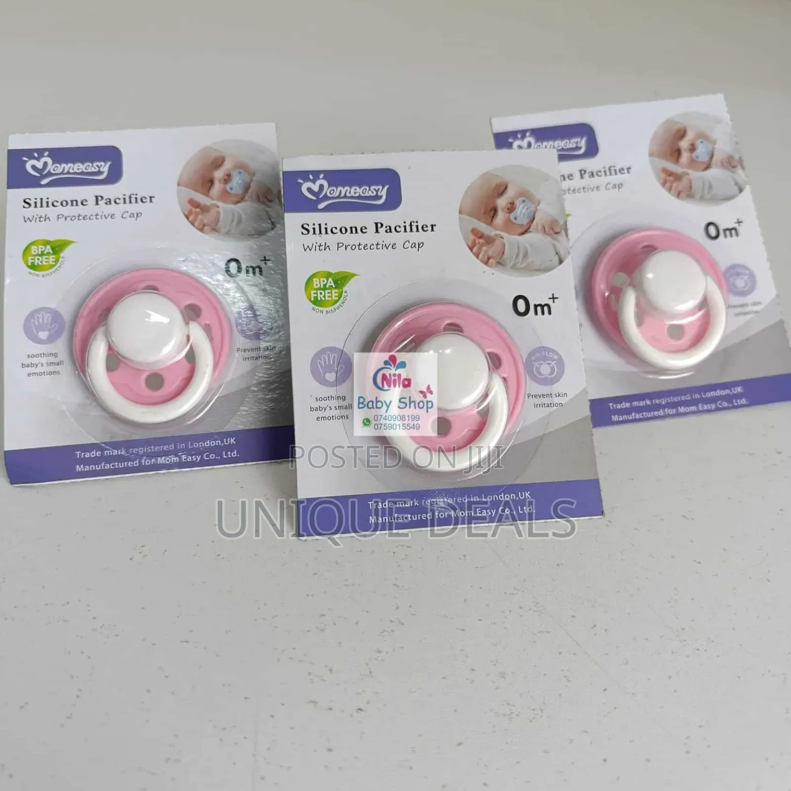 Momeasy Baby Silicone Pacifier