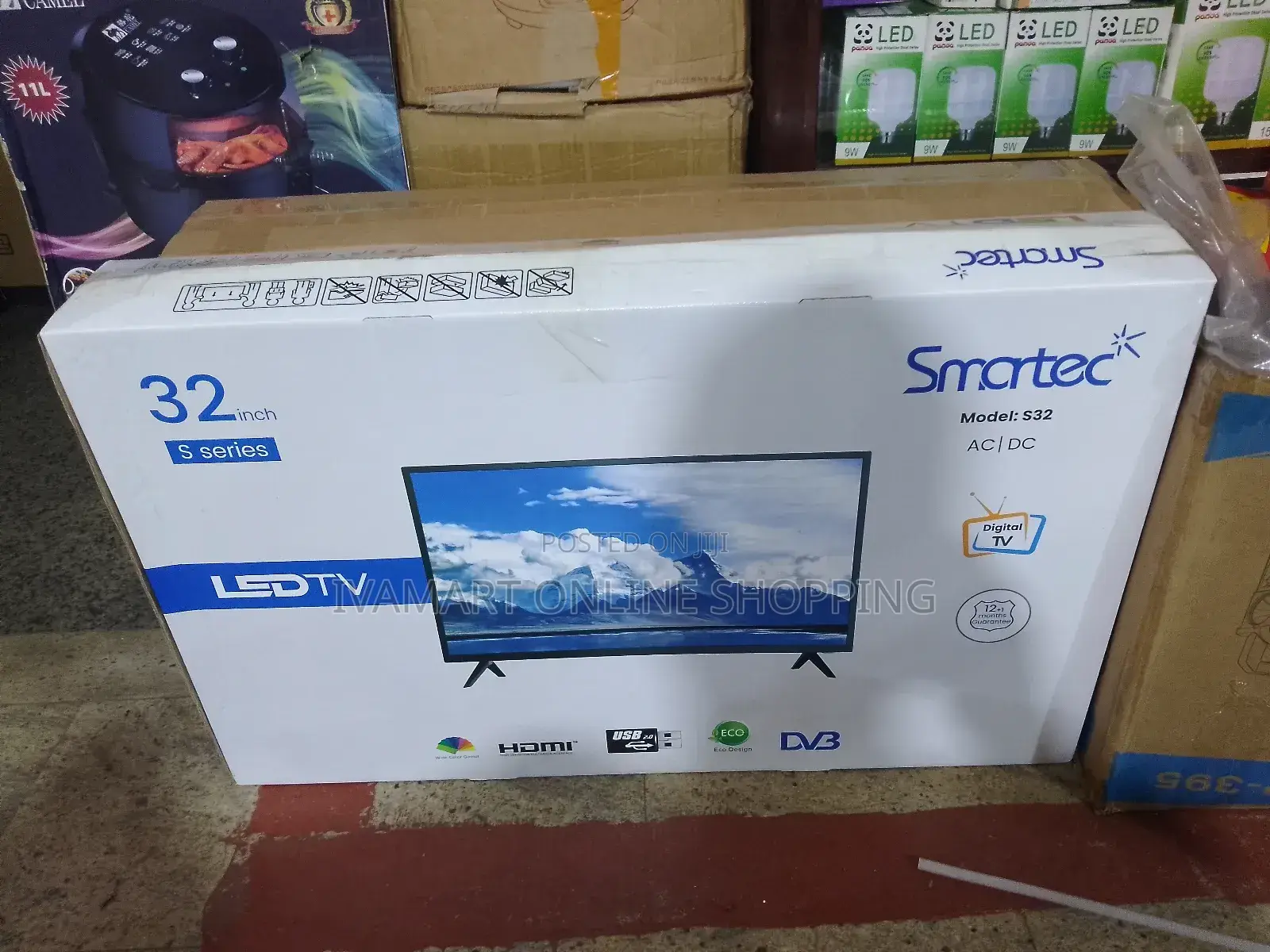 32 Inch Smartec Led Tv - Ac / Dc