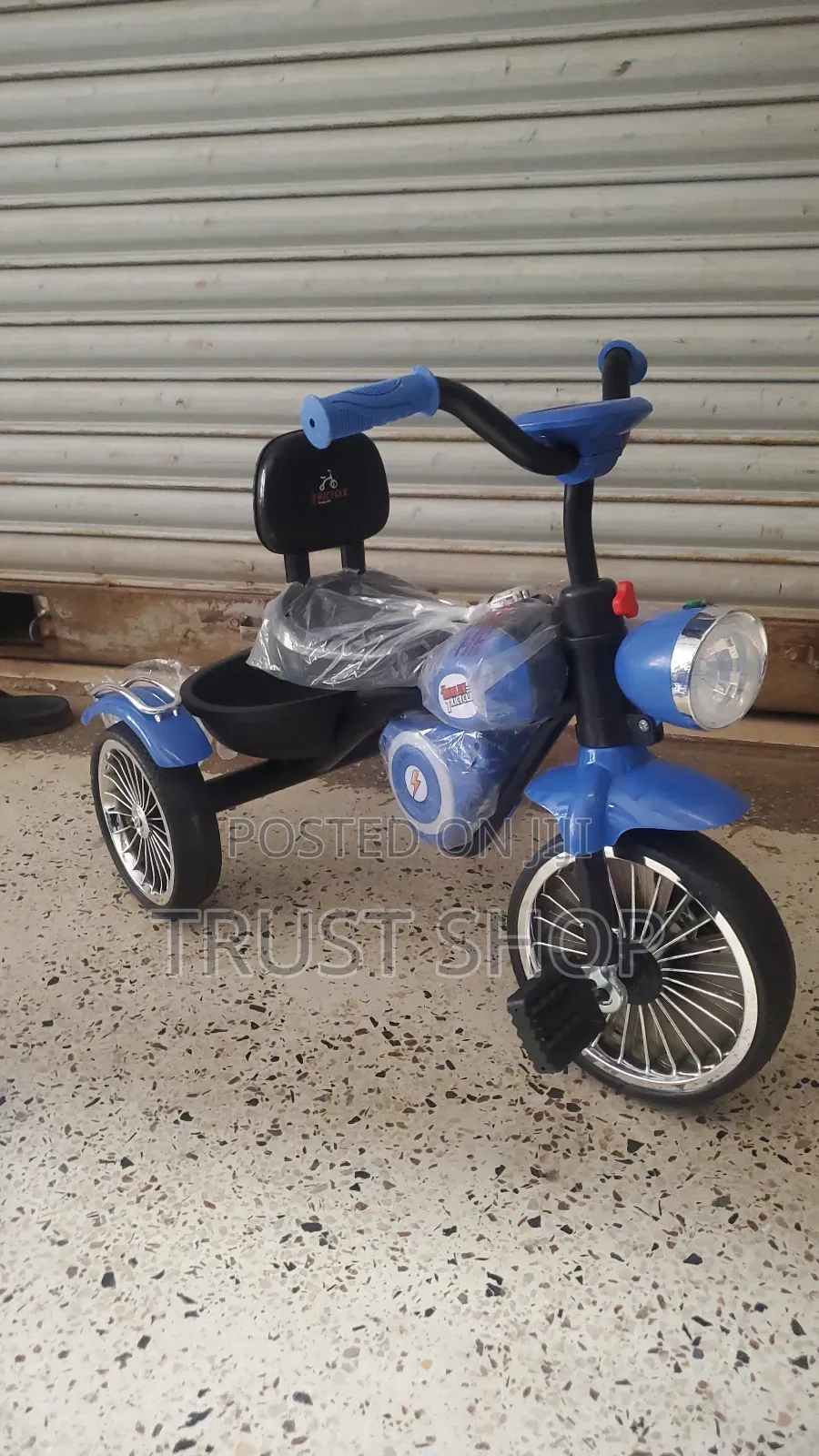 Blue Touch Tricycle