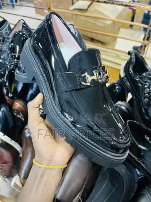 Trending Designer Shinny Bigsole Loafers Oxfords