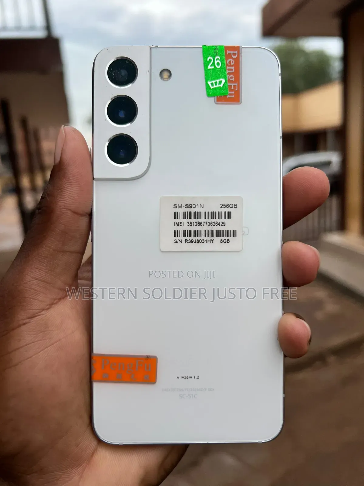Samsung Galaxy S22 5G 256 GB White