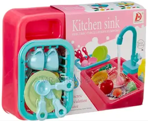 Children's Play Kitchen Sink Set