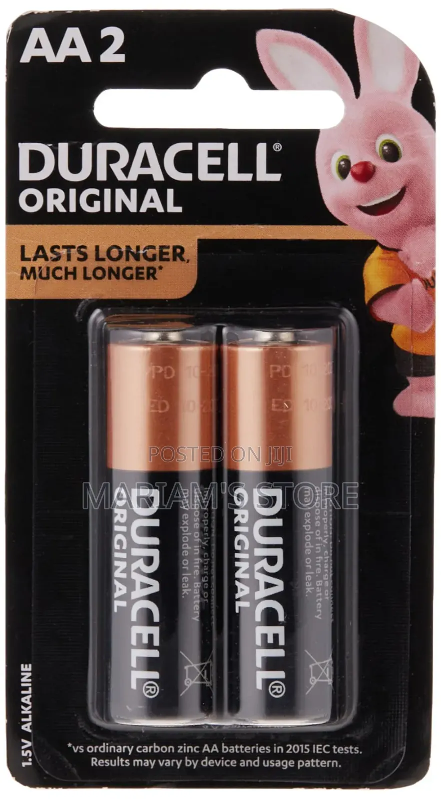2-Pack of Duracell Aaa Alkaline Batteries (Lr03-Mn2400).