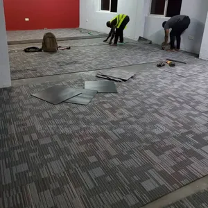 Office Woolen Tile Carpets