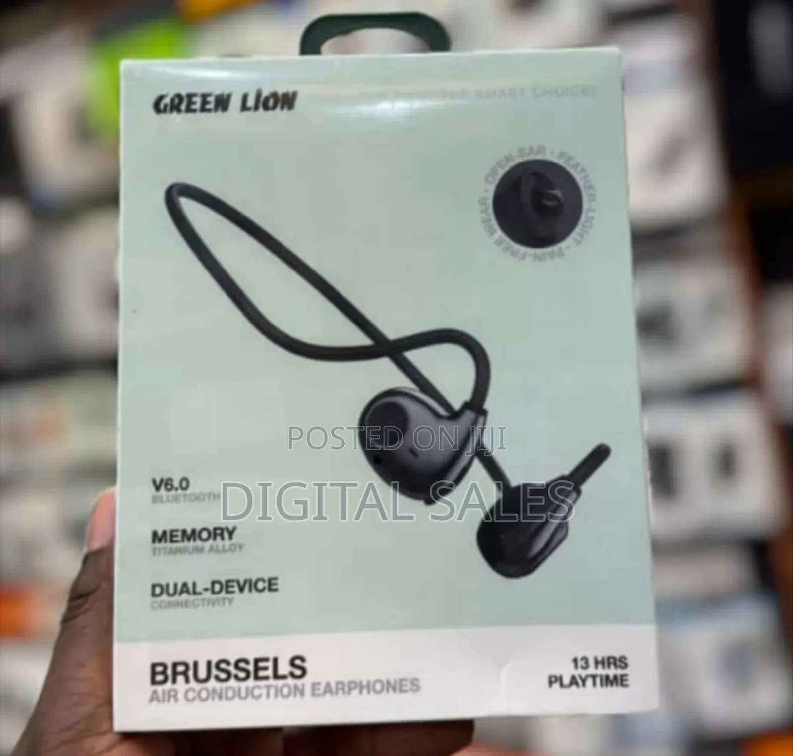 Green Lion Brussels Air Conduction Earphones