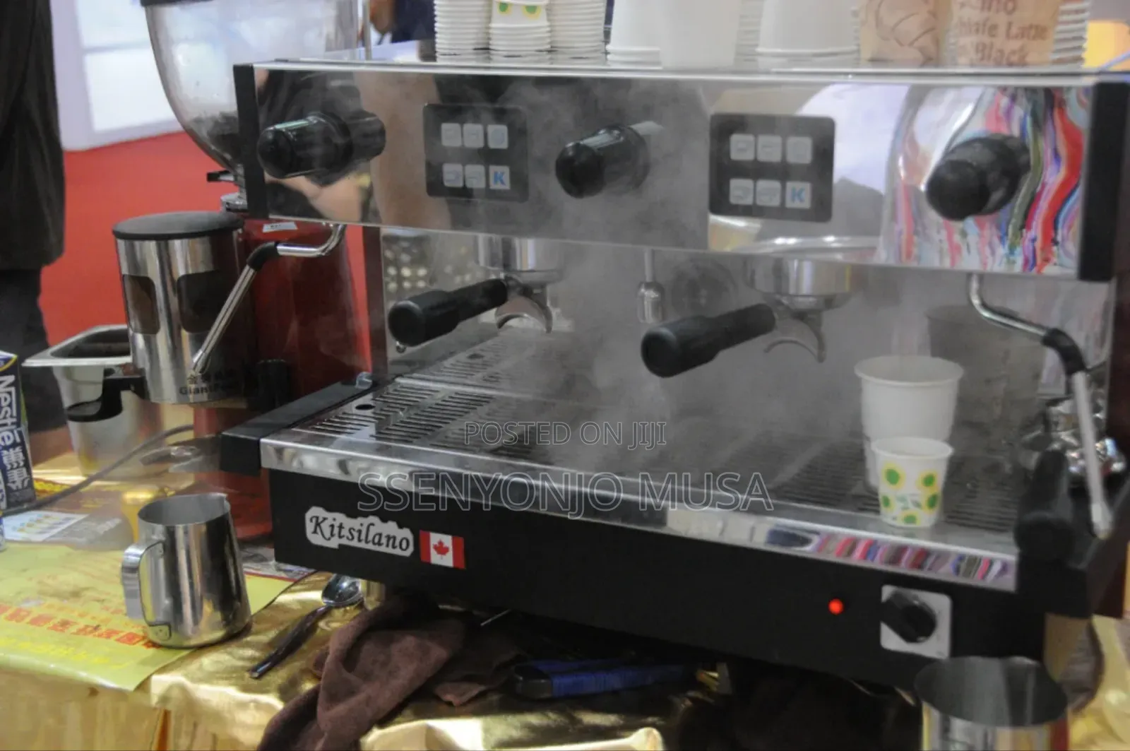 Commercial Automatic Espresso Coffee Machine 3750w 9l Boiler