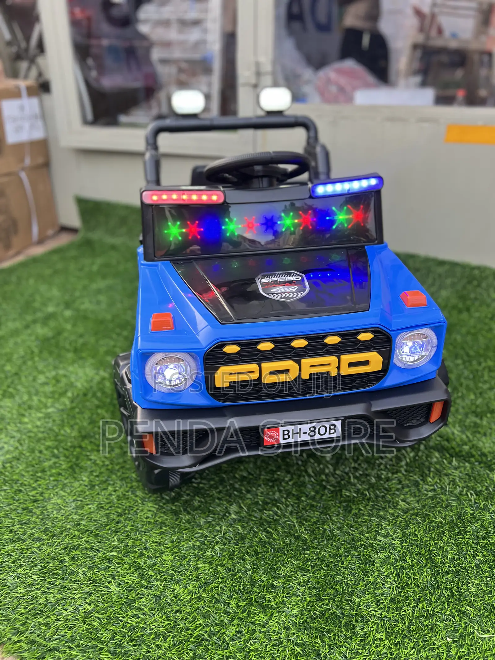 Kids Electric Gladiator Jeep 4x4 Toy Car – Outdoor Ride On