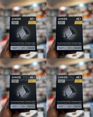 Anker Prime Charger 160w, 3ports , Smart Power Distribution