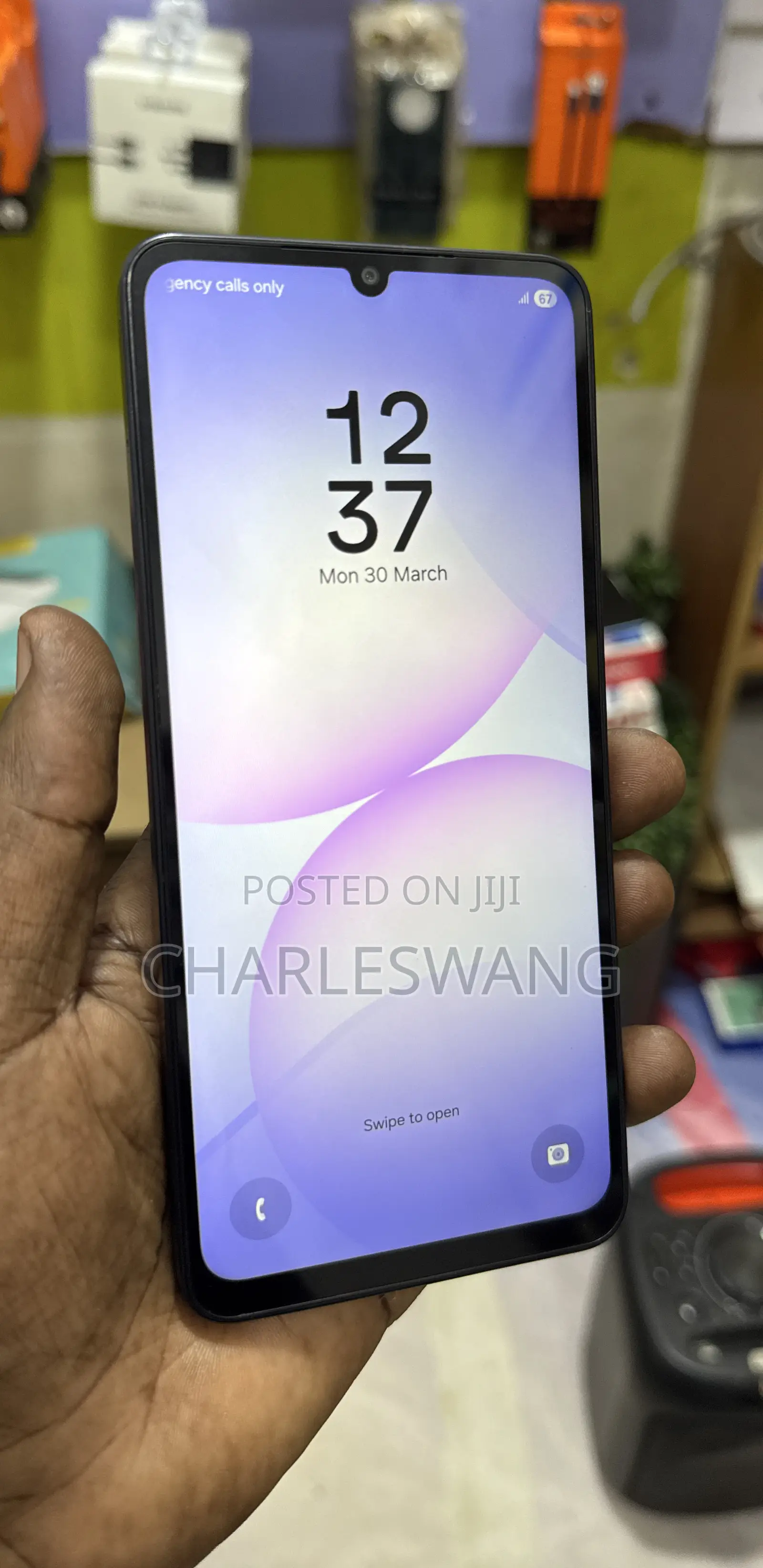 New Samsung Galaxy A07 4G 64 GB Black
