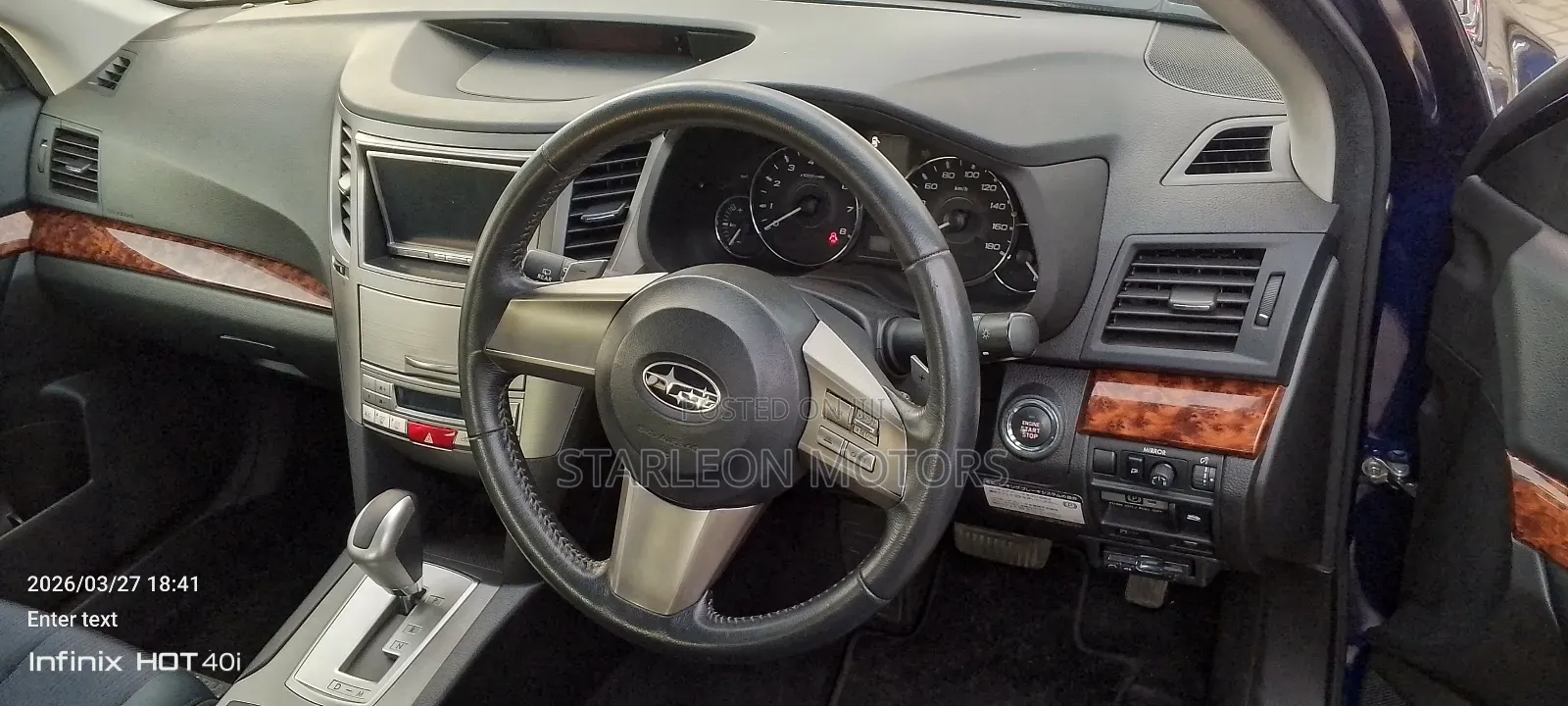 Subaru Legacy 2010 Blue