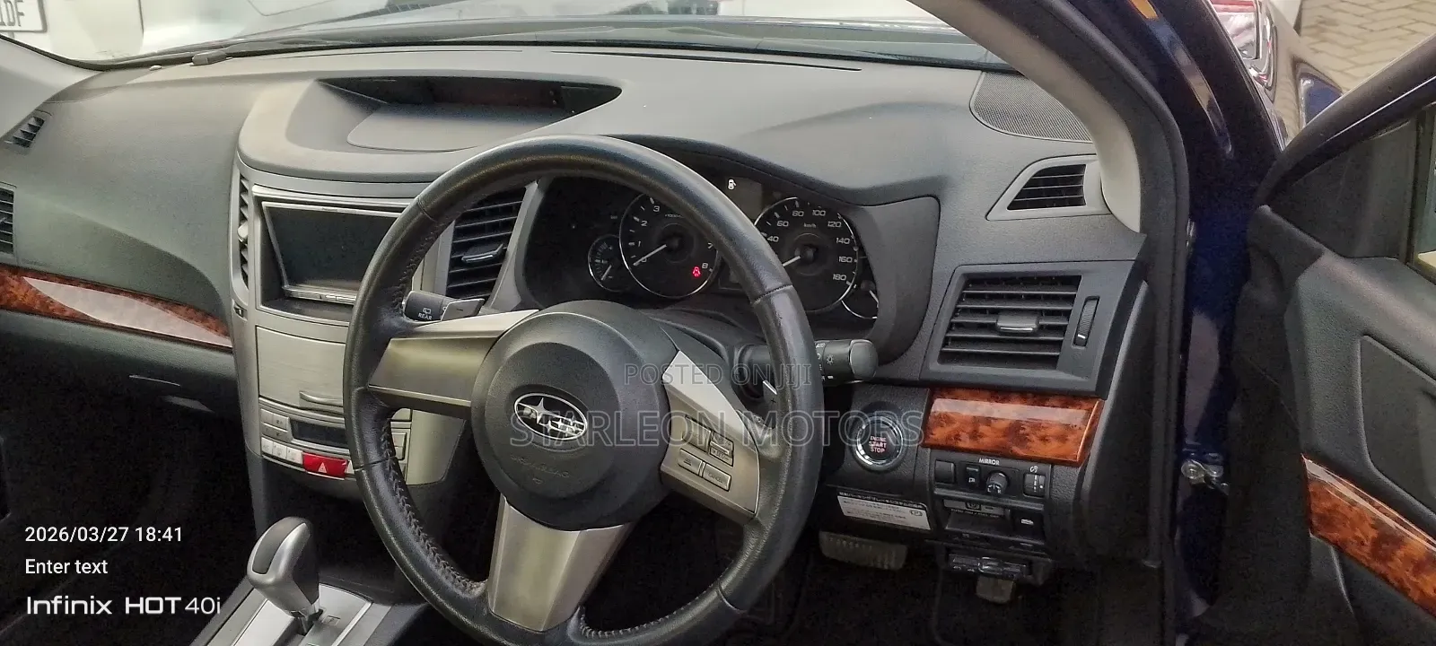 Subaru Legacy 2010 Blue
