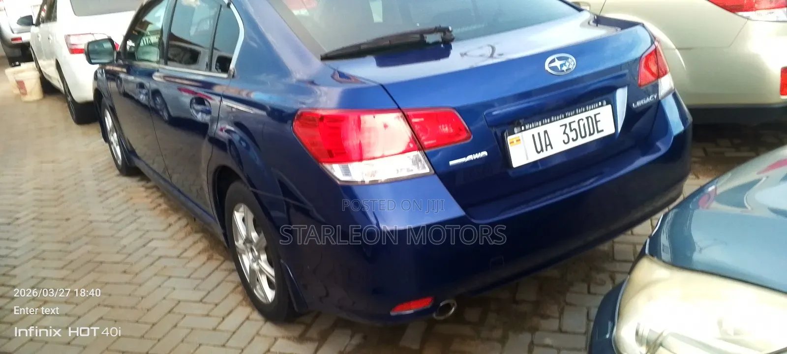 Subaru Legacy 2010 Blue
