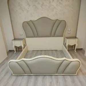 Modern Cushioned Bed