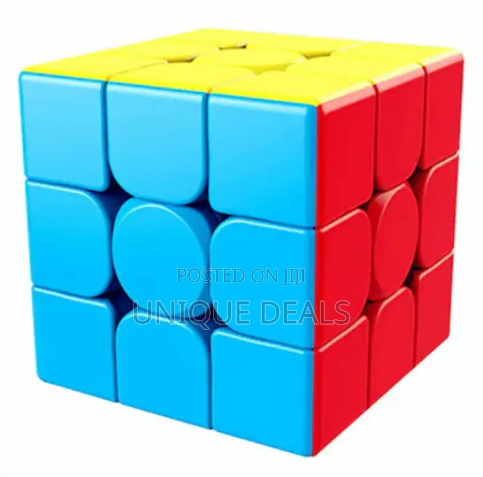 Rubik Cube 3x3 Stickerless High Speed Cube Puzzle