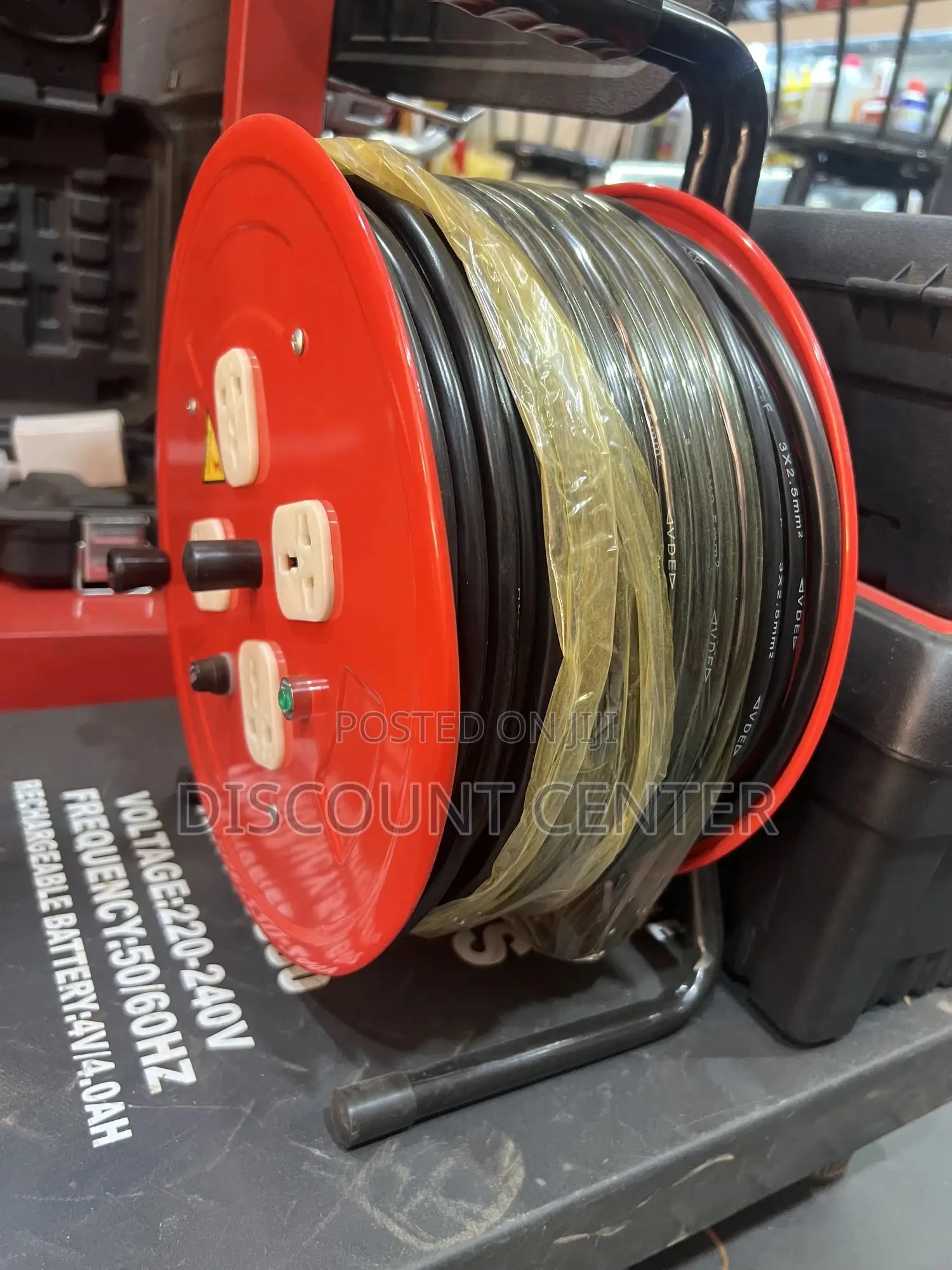 Four Cable Reel 50 Meters