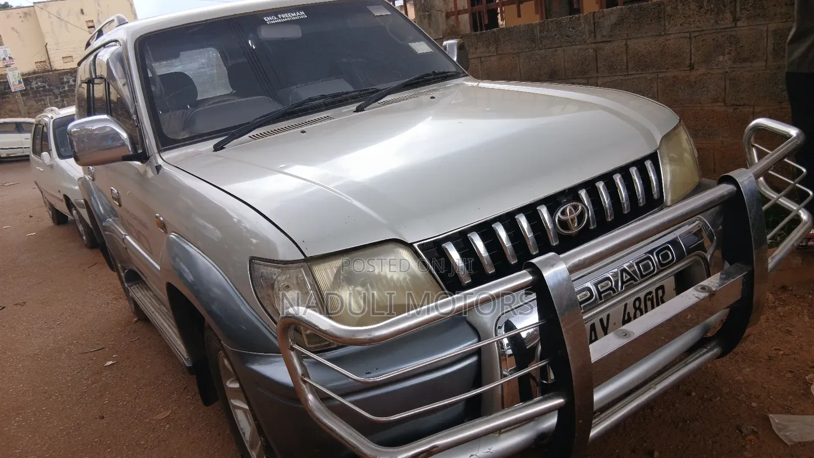 Toyota Land Cruiser Prado 2002 Silver