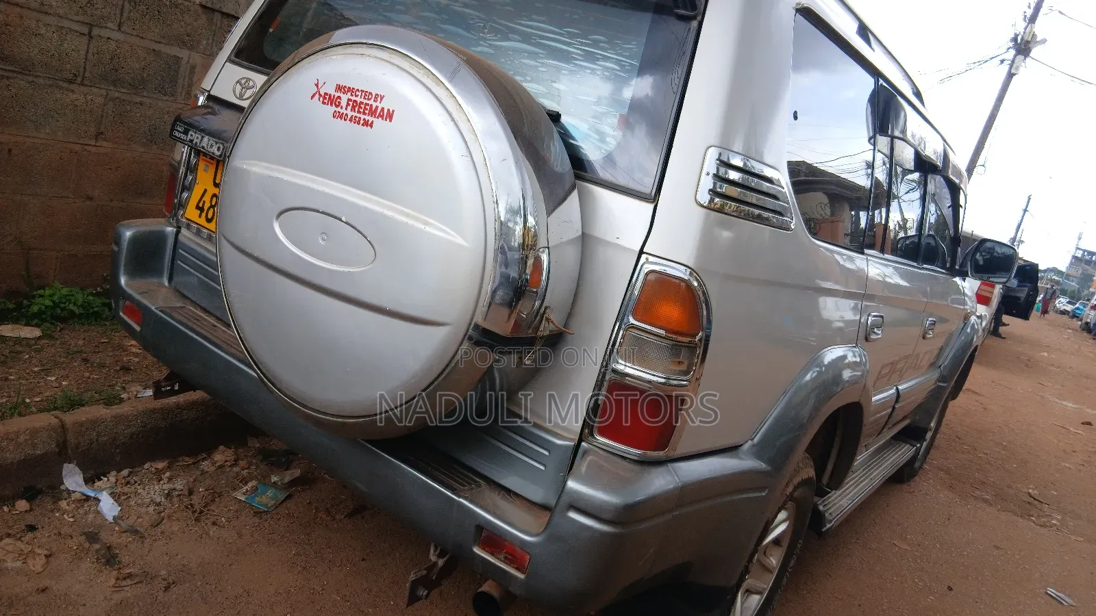 Toyota Land Cruiser Prado 2002 Silver