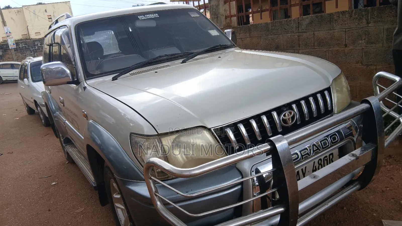 Toyota Land Cruiser Prado 2002 Silver