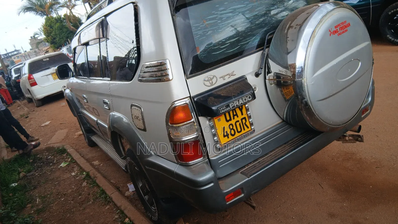 Toyota Land Cruiser Prado 2002 Silver