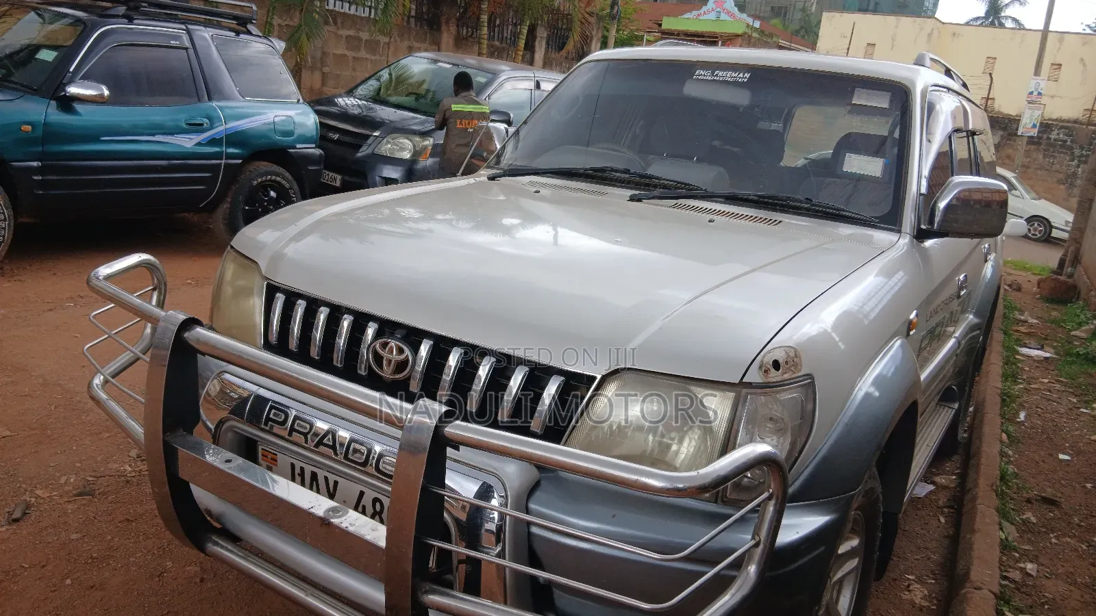 Toyota Land Cruiser Prado 2002 Silver