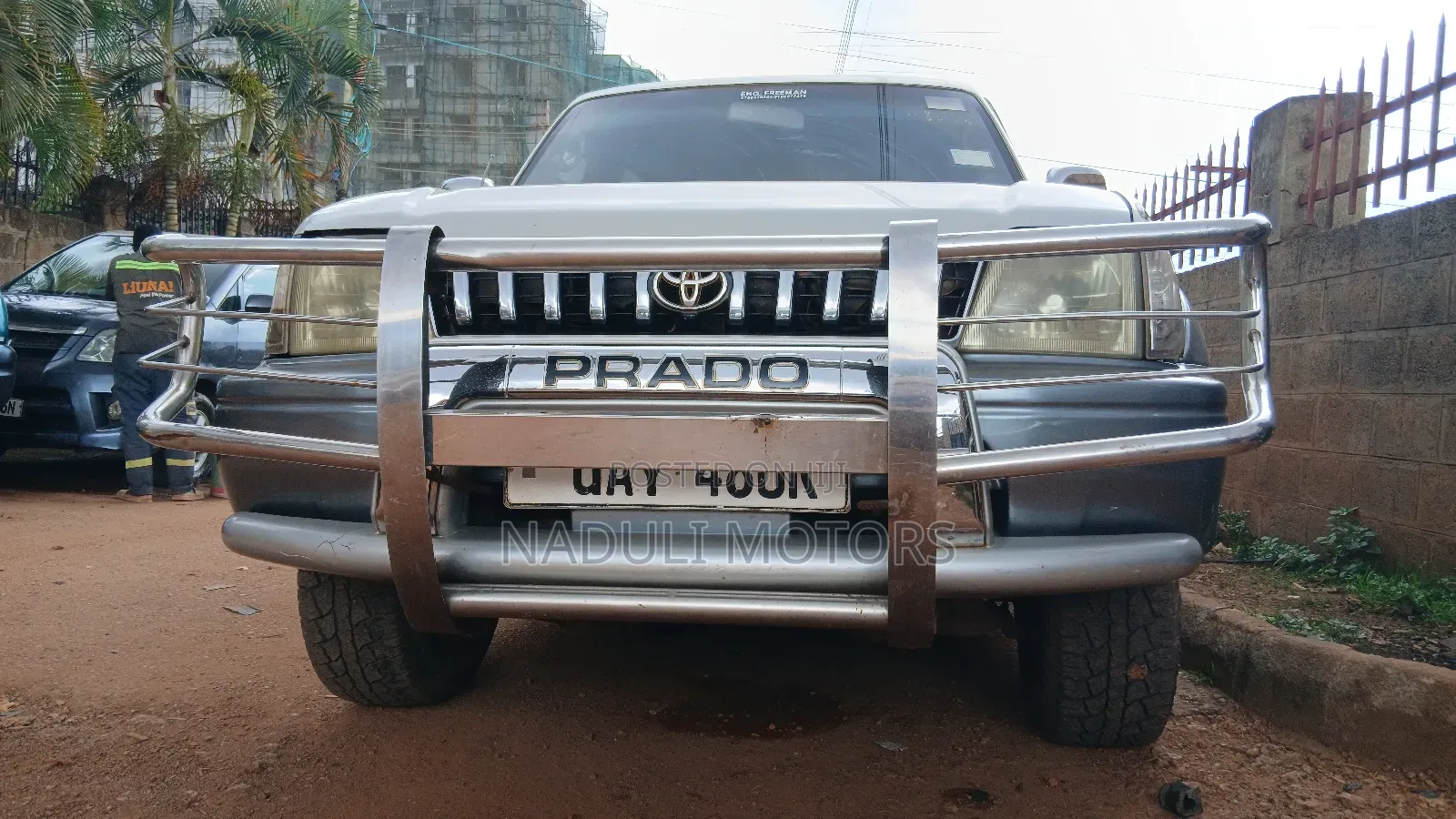 Toyota Land Cruiser Prado 2002 Silver
