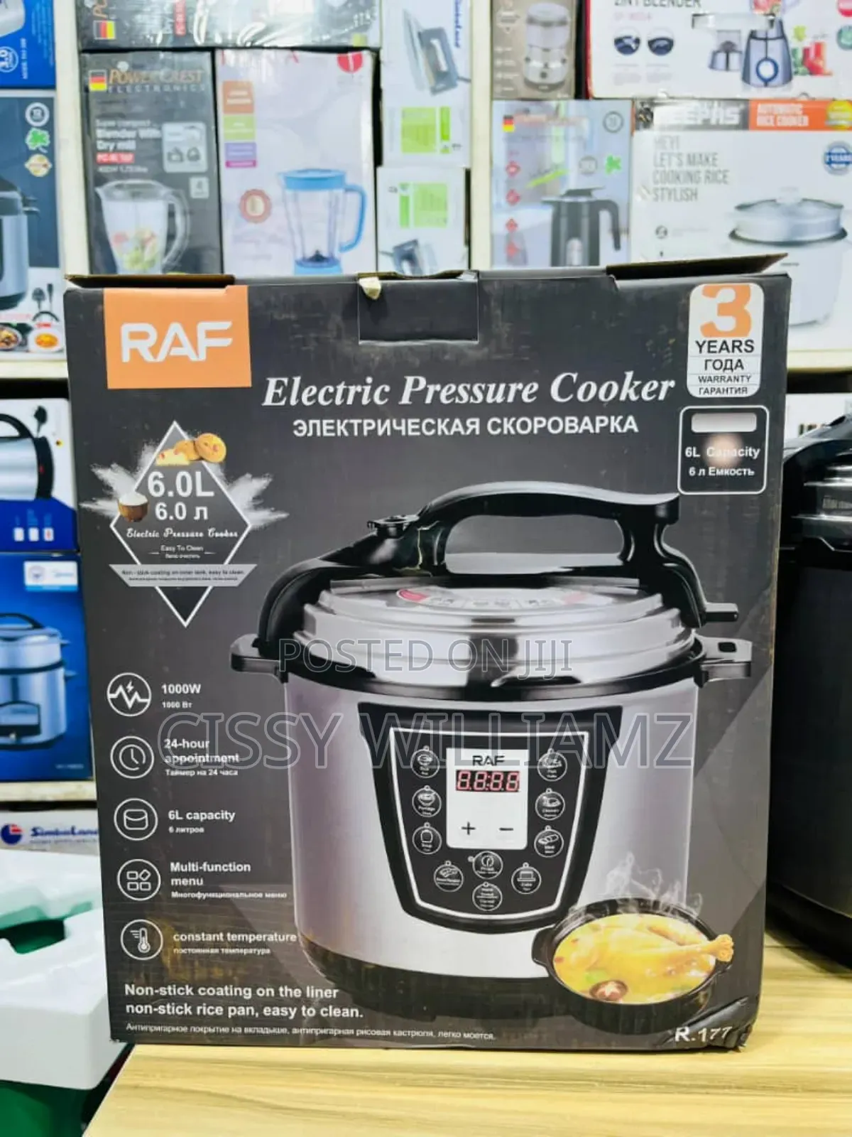 Digital Pressure Cooker Raf Electric Pressure Cooker