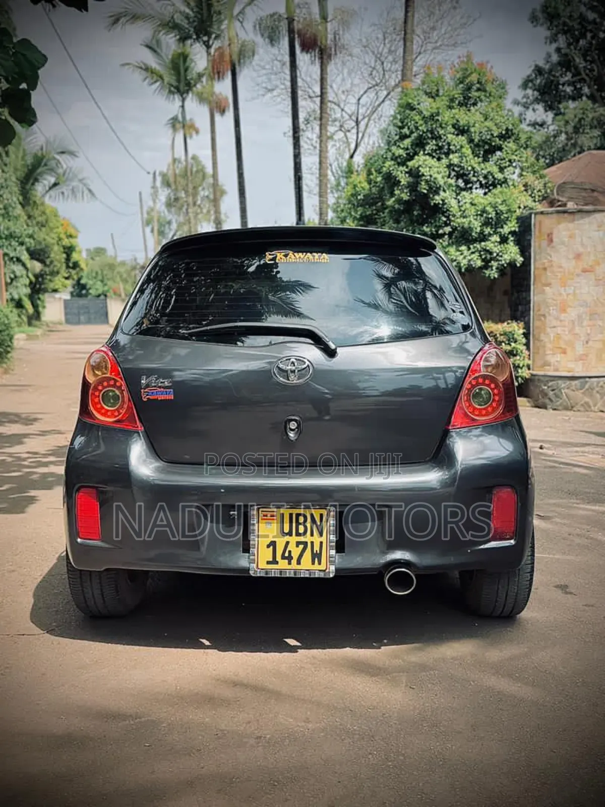 Toyota Vitz 2008 Black
