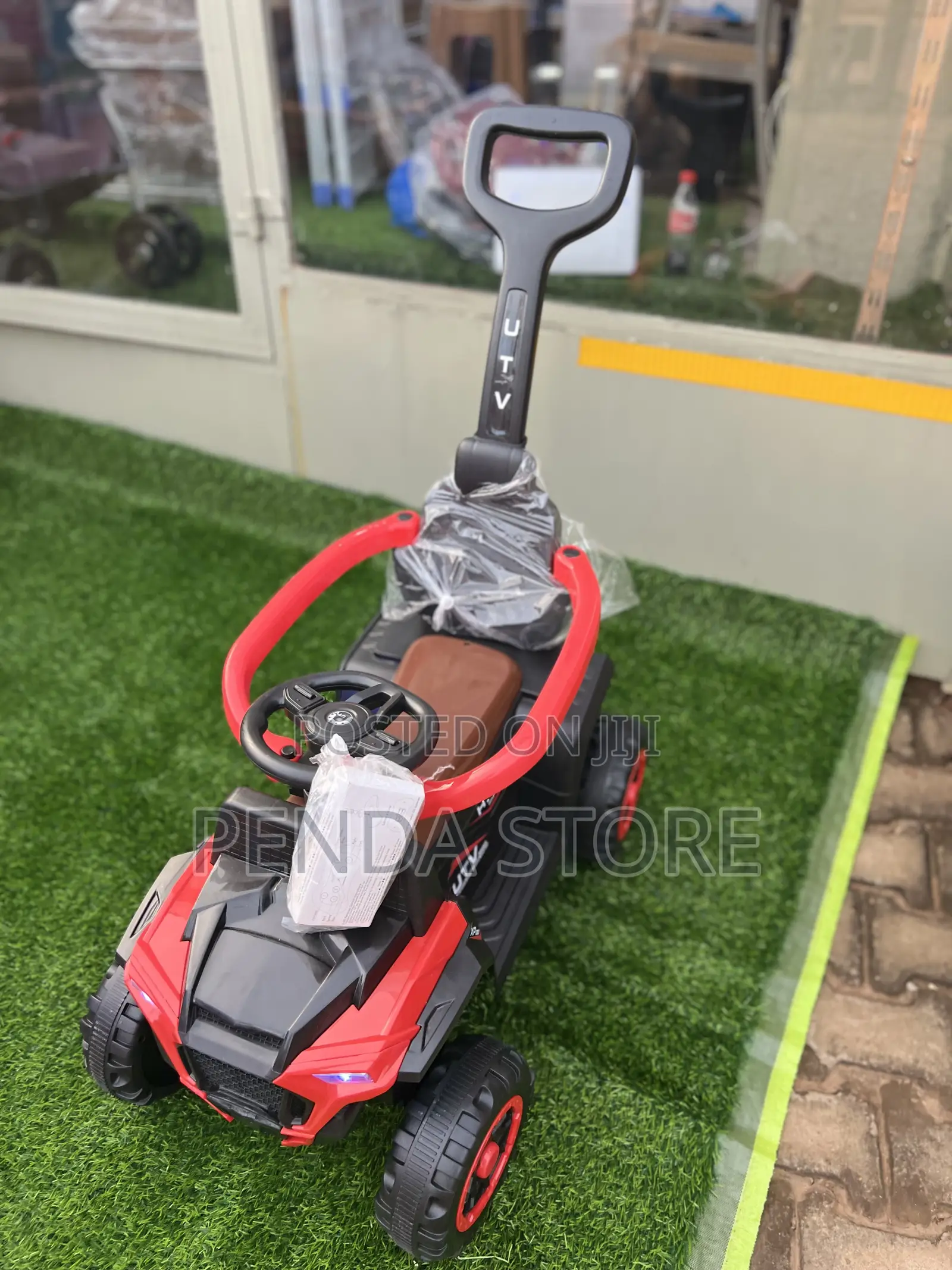 Electric Push Car for Babies With Remote – Battery Ride Vehicle