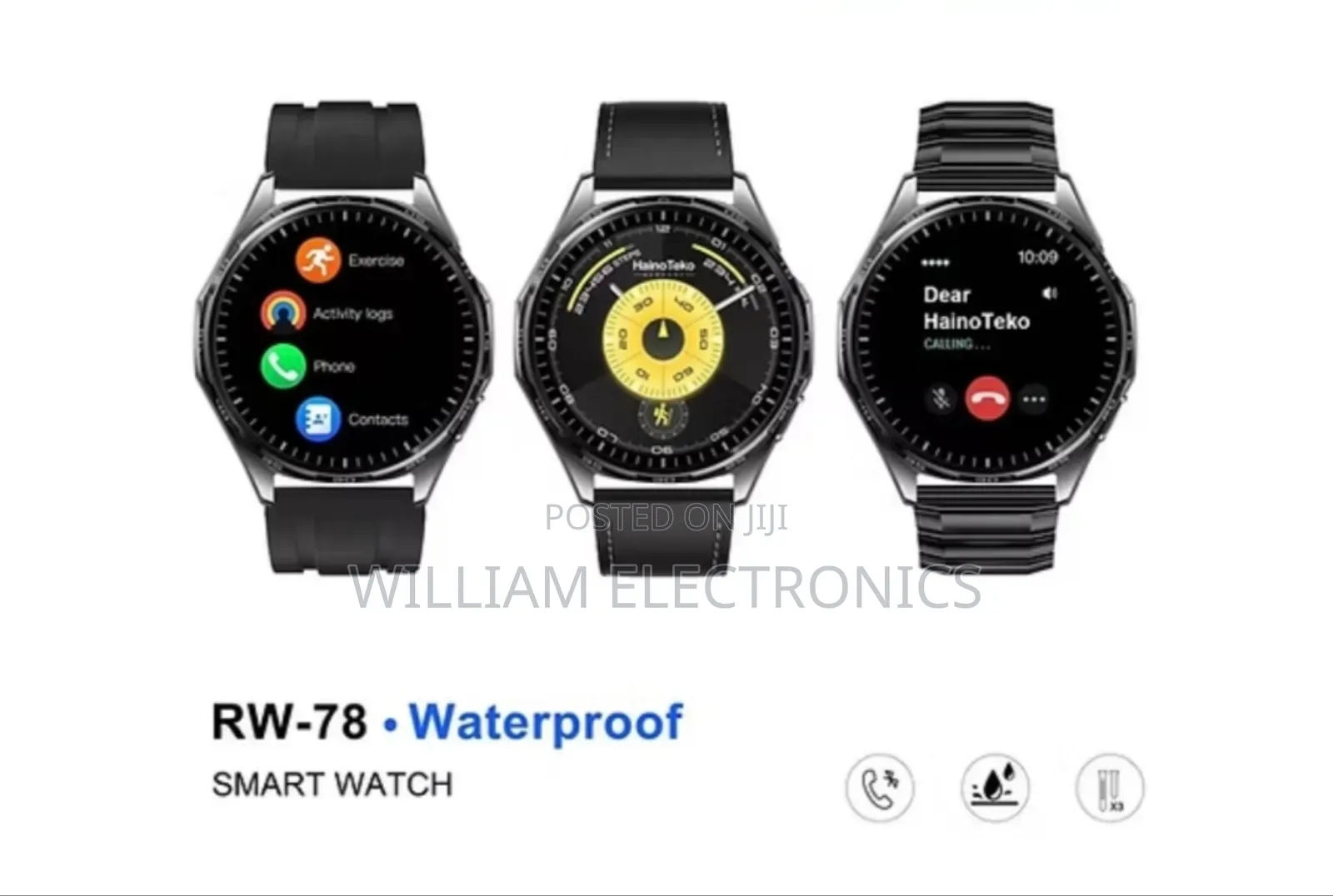 Haino Teko Rw78 Waterproof Smart Watch