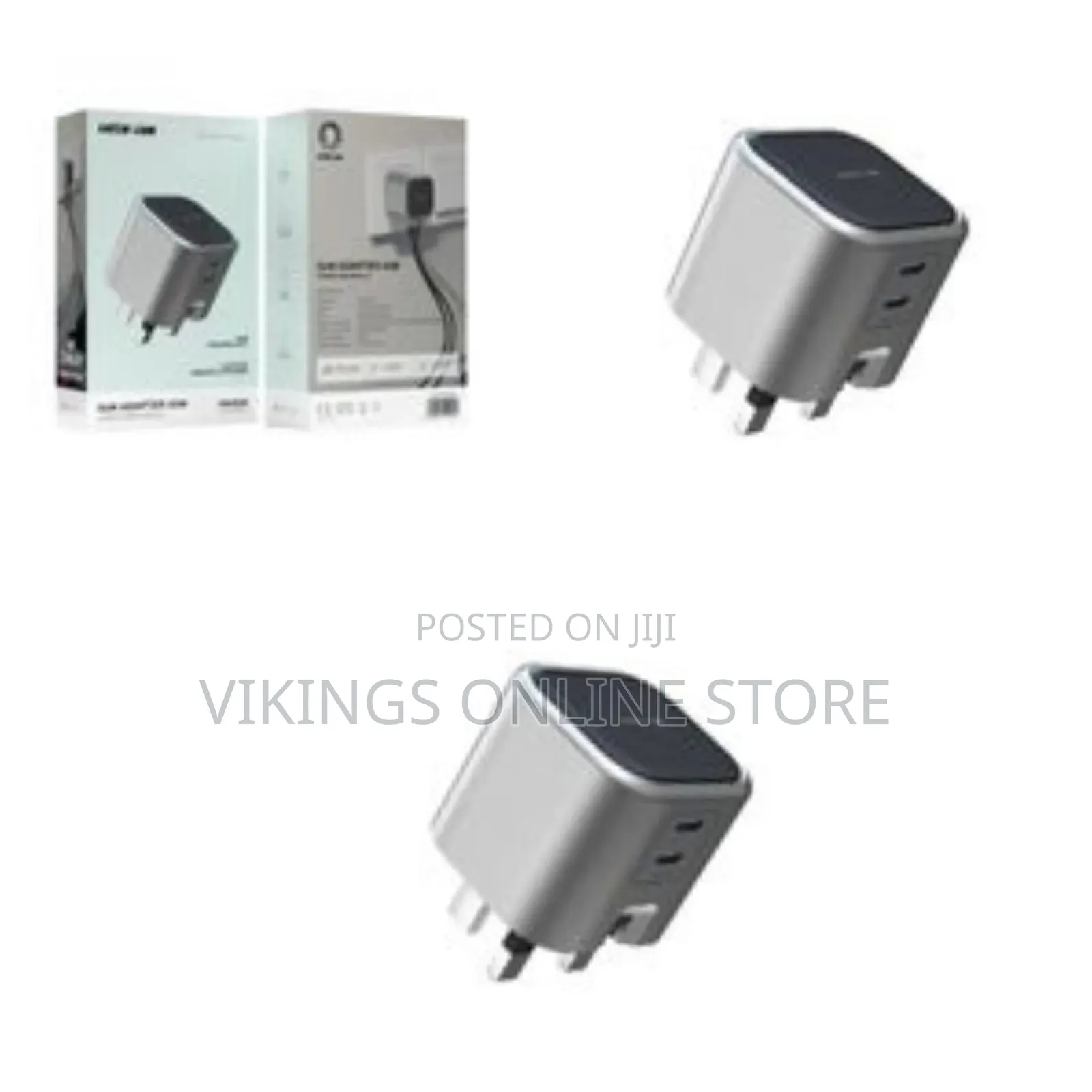 Green Lion Gan Adapter Wall Charger 45w 2 Usb-C Ports Pd 3.0 Fast