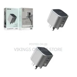 Green Lion Gan Adapter Wall Charger 45w 2 Usb-C Ports Pd 3.0 Fast