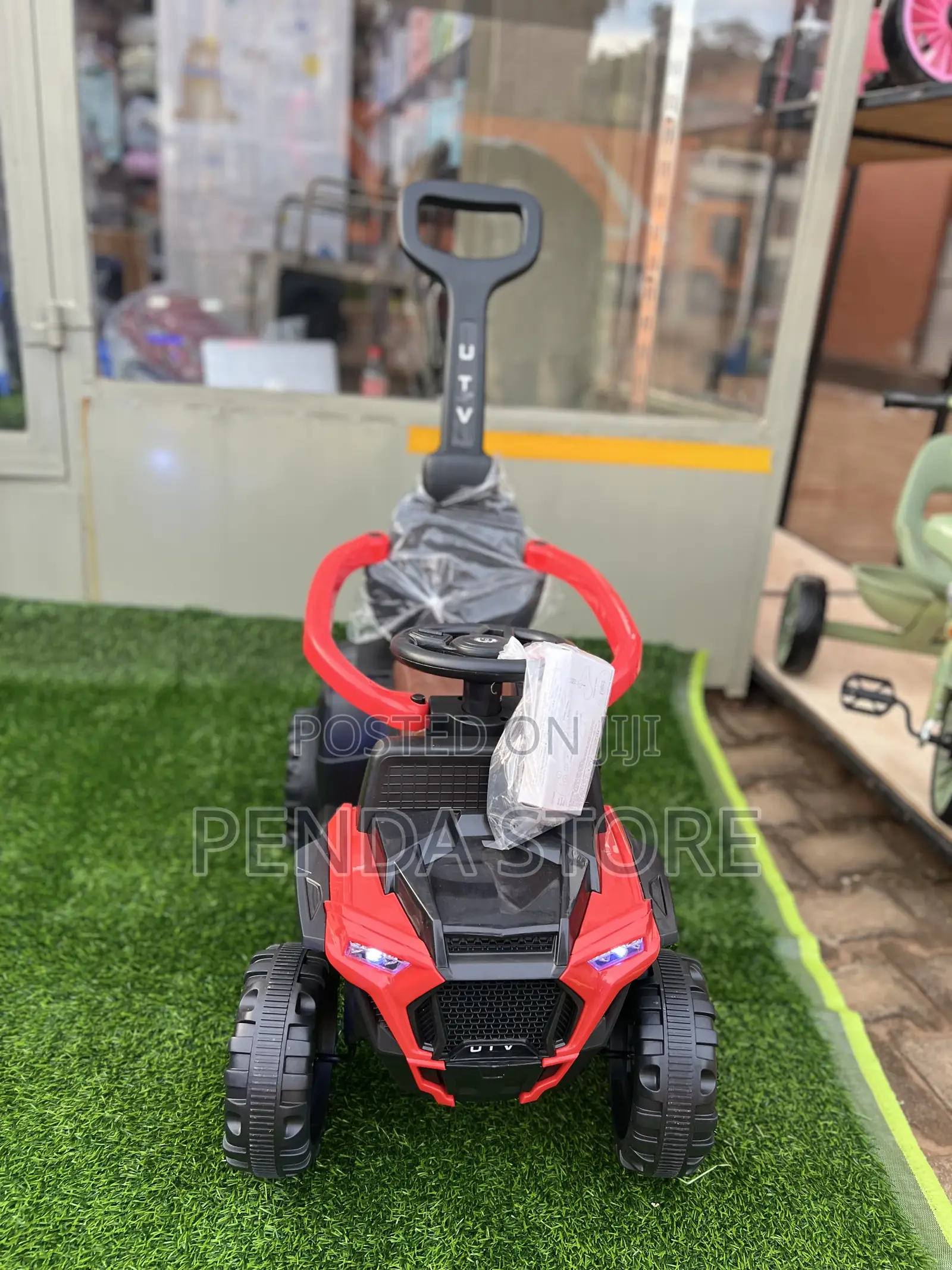 Electric Push Car for Babies With Remote – Parent Control Car